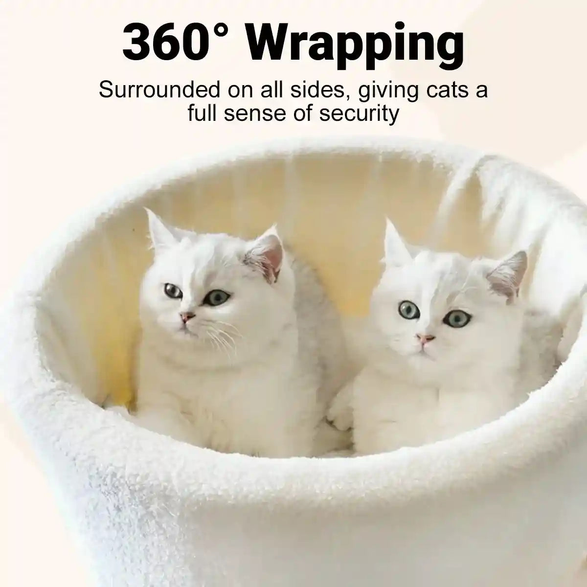 Cute Coffee Cup Cat Nest Bed for Indoor Cats and Kittens