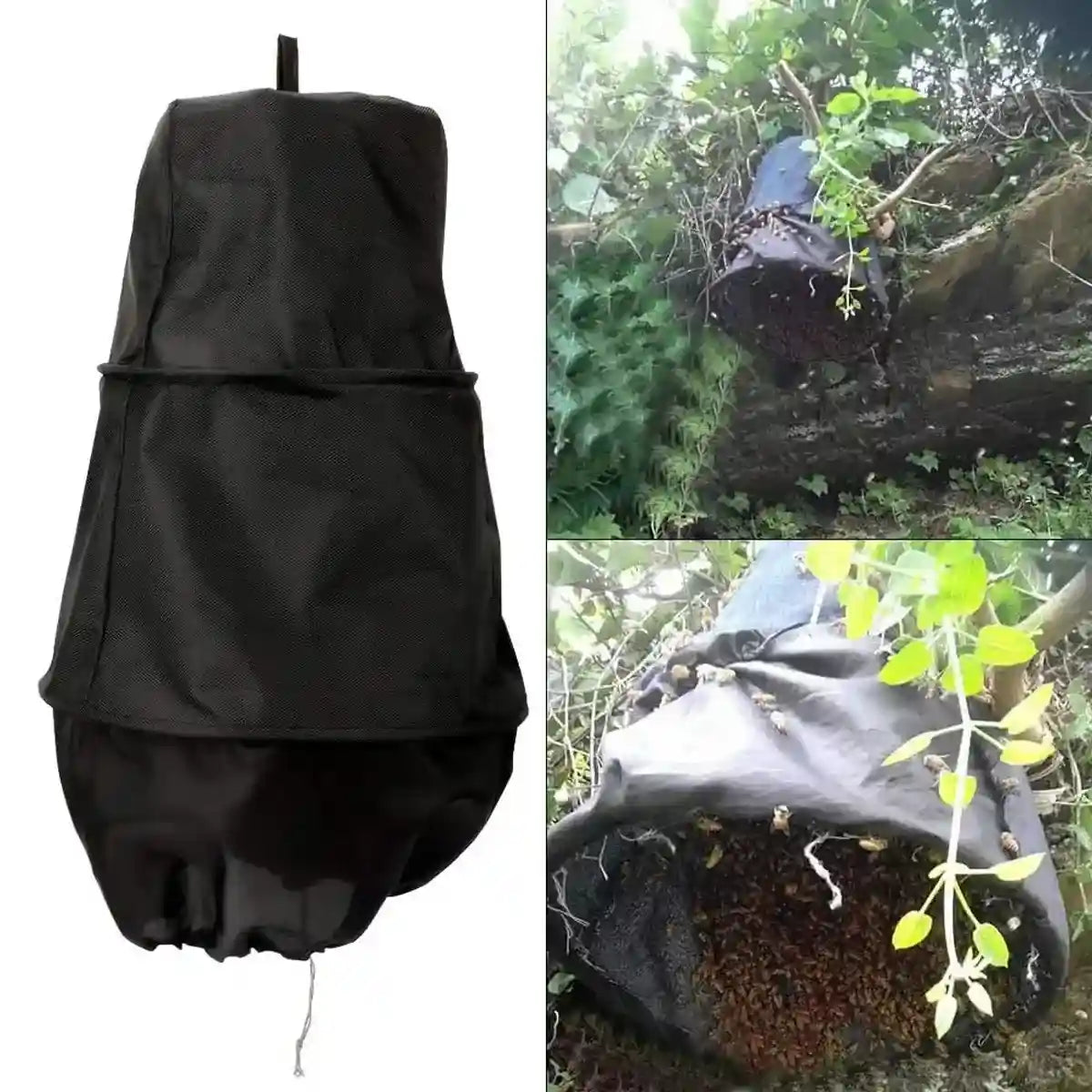 Efficient Swarm Capture Bee Cage Foldable Oxford Cloth Beekeeping Gear