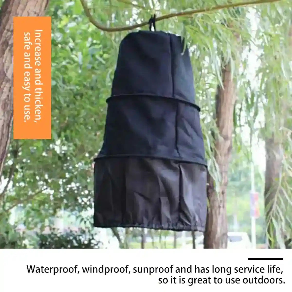 Efficient Swarm Capture Bee Cage Foldable Oxford Cloth Beekeeping Gear