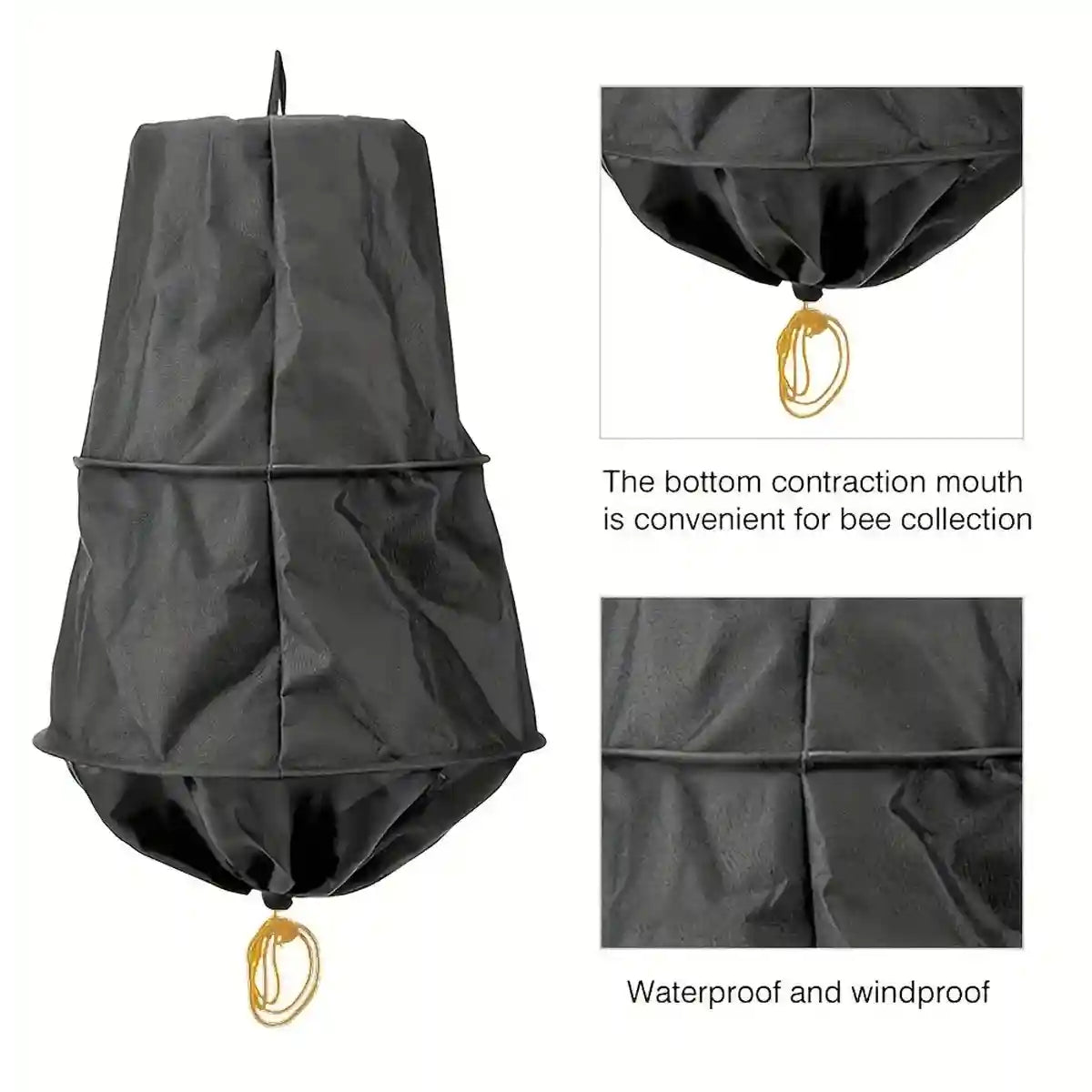 Efficient Swarm Capture Bee Cage Foldable Oxford Cloth Beekeeping Gear