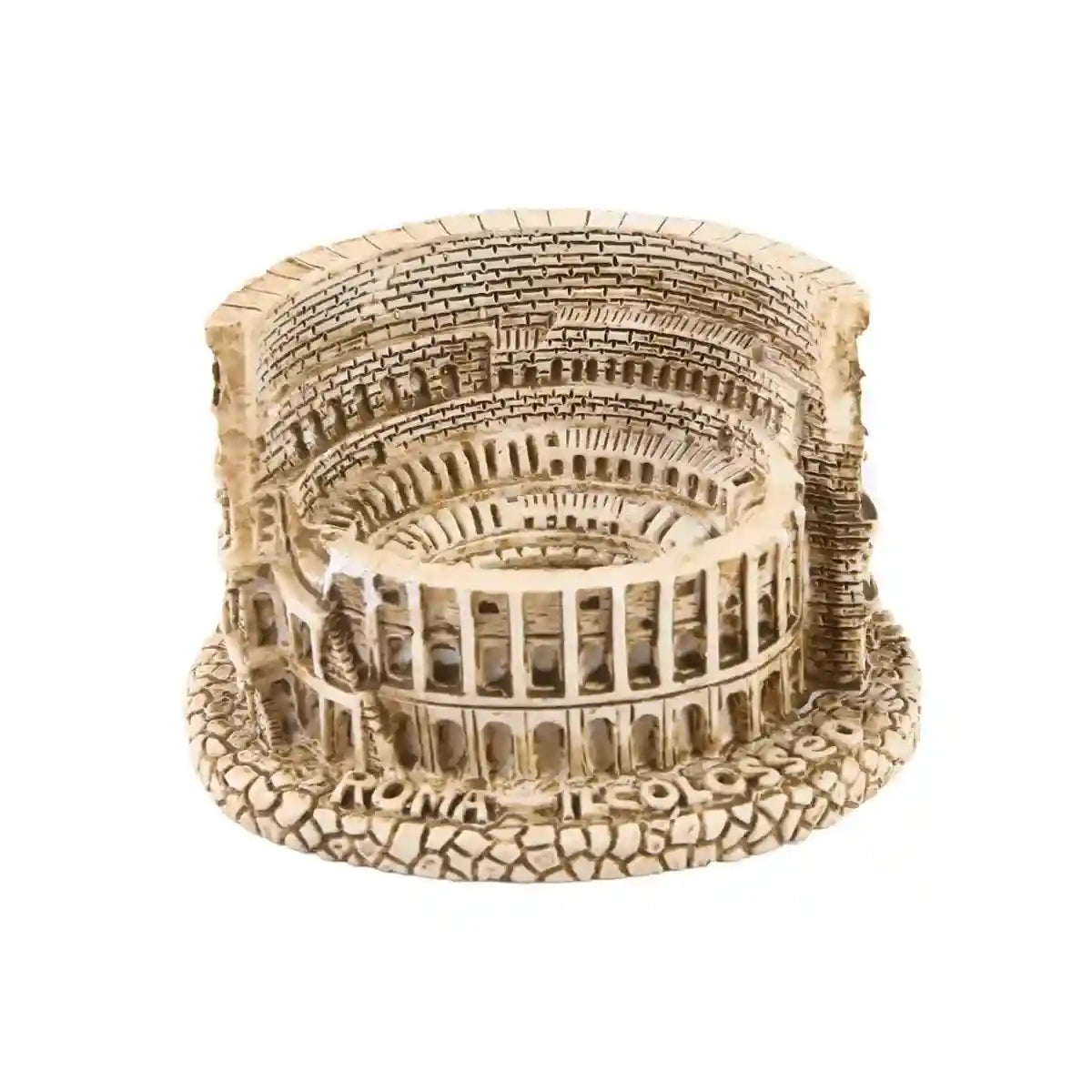 Mini Colosseum Resin Decor Aquarium Ornament for Roman Theme Tanks