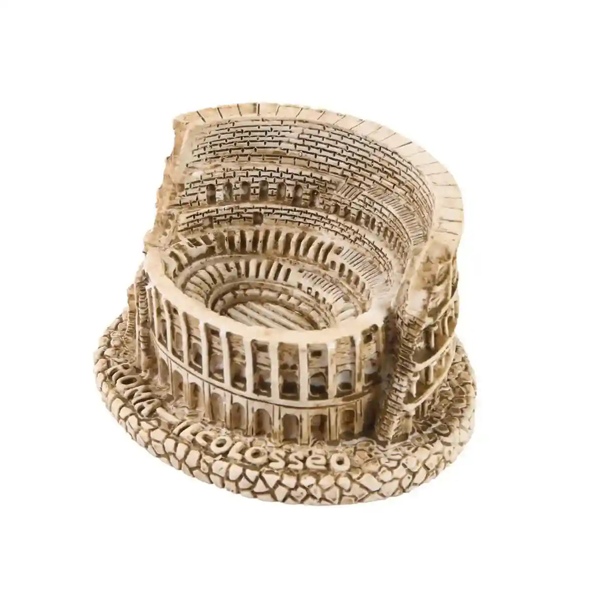 Mini Colosseum Resin Decor Aquarium Ornament for Roman Theme Tanks