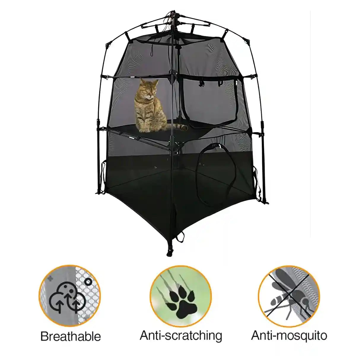 Foldable Cat Tent For Indoor & Outdoor Use