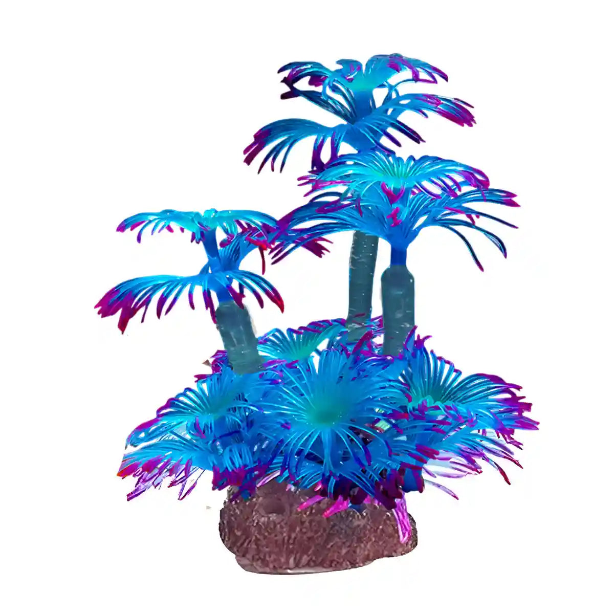 Soft Coral Fish Tank Scenery Decoration Vibrant Silk Aquarium Plants