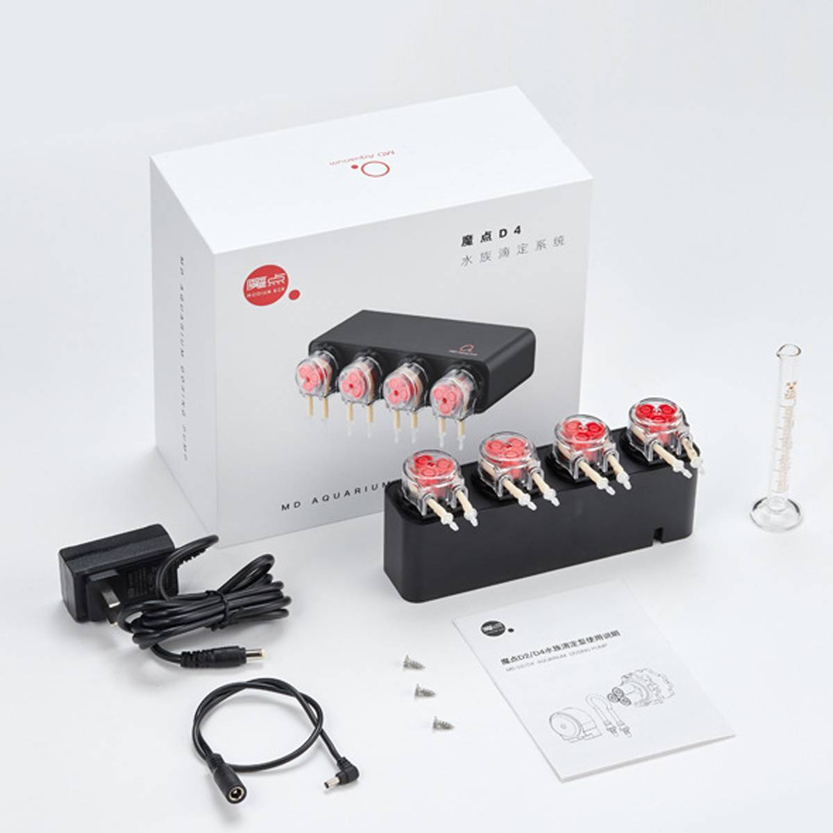 Reef Dosing Pump D4 - Magic Point 4-Head Aquarium Titration Pump