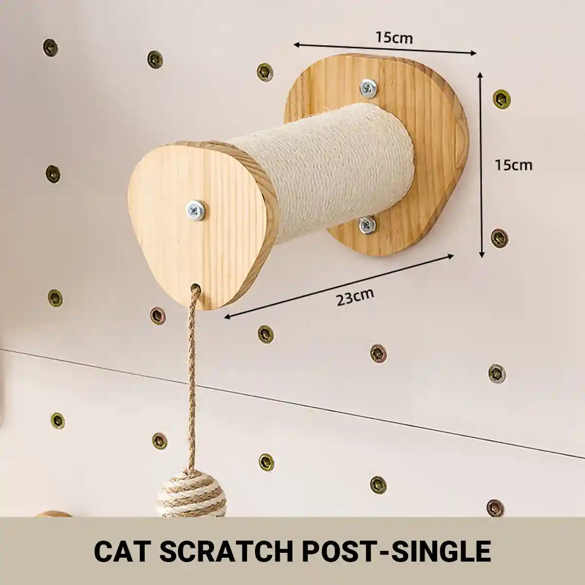 DIY Pegboard Cat Climbing Frame