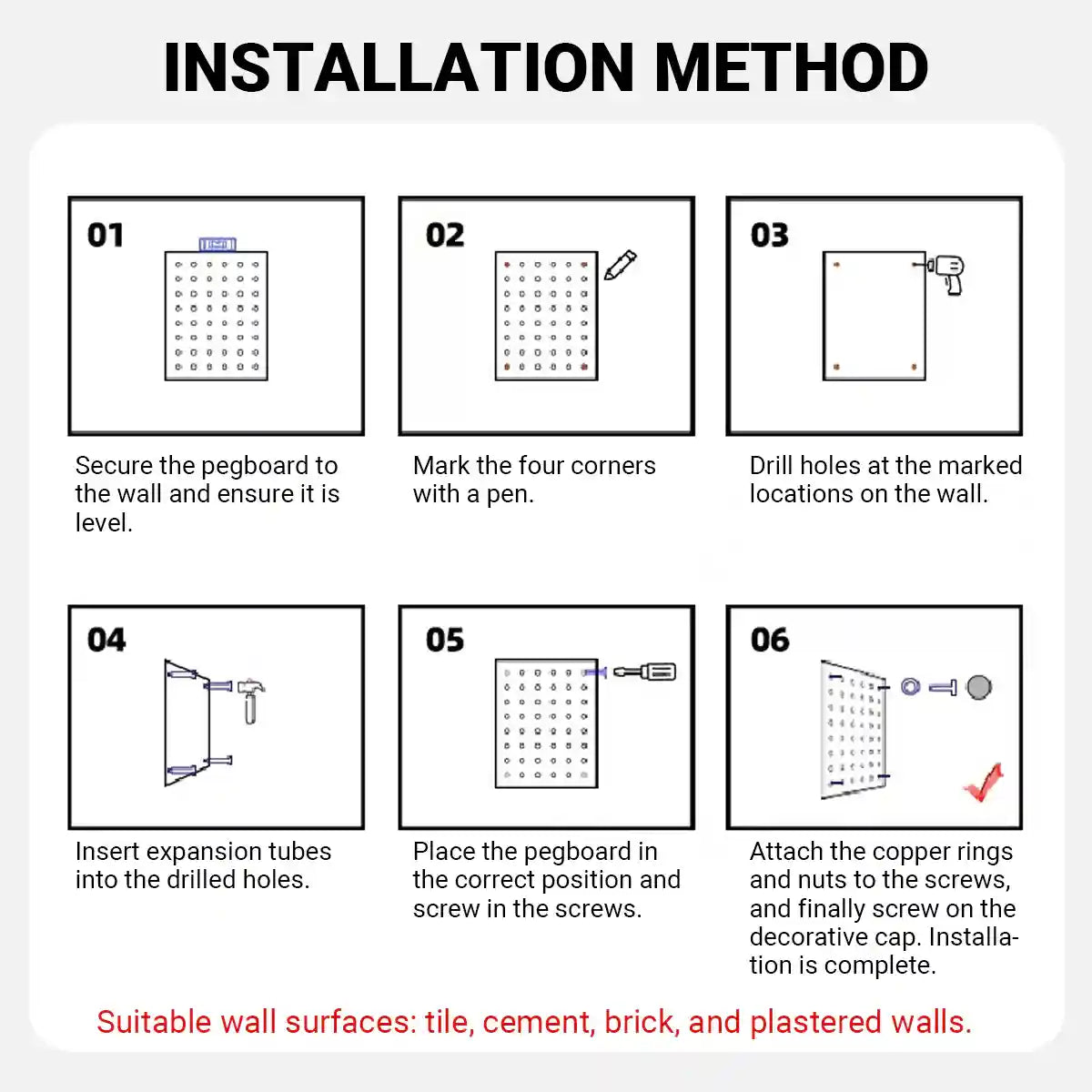 DIY Pegboard Cat Climbing Frame