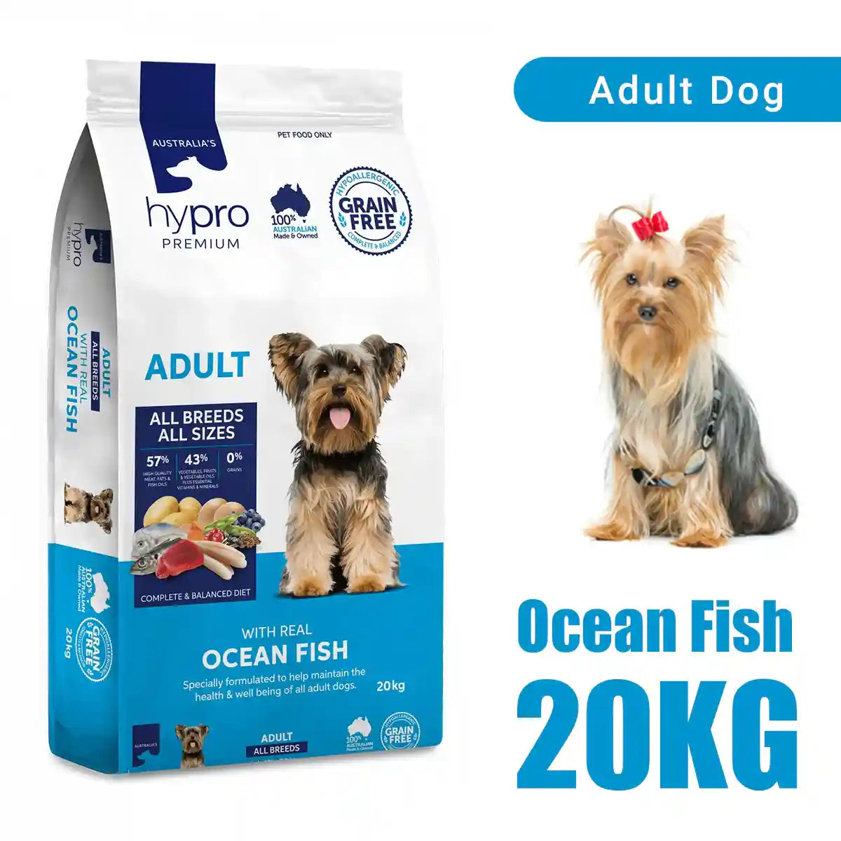 HYPRO DOG OCEAN FISH 20KG