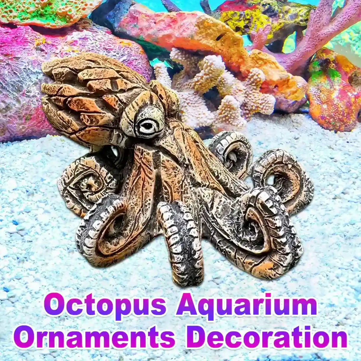 Resin Octopus Decoration