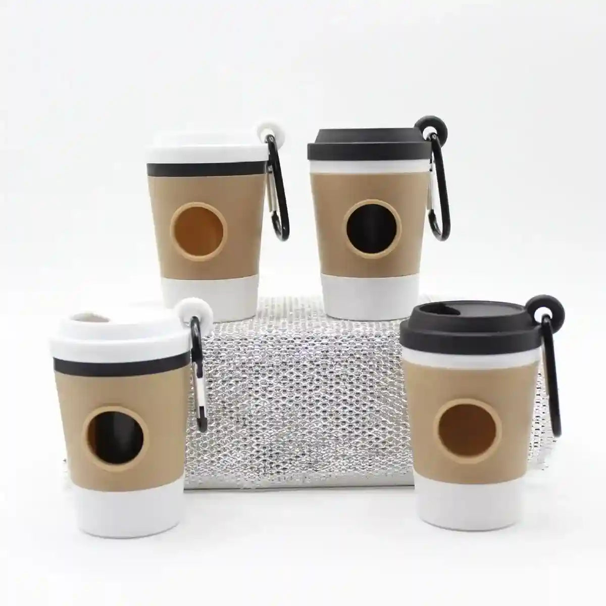 Portable Pet Waste Bag Dispenser with Clip