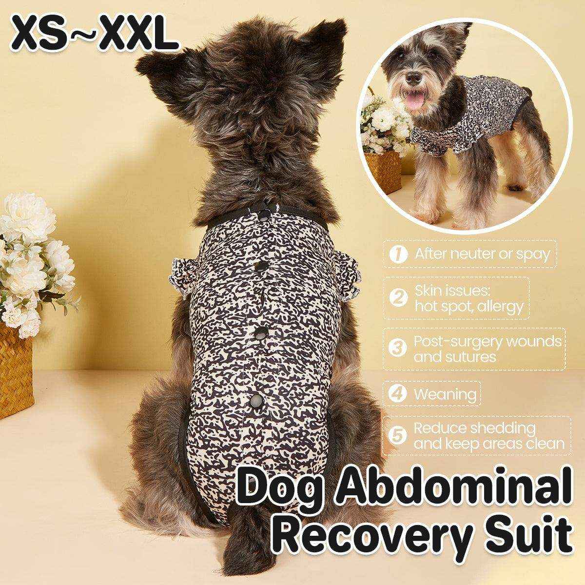 Dog Recovery Suit Post-Surgery Sterilization Clothing for Wound Protection