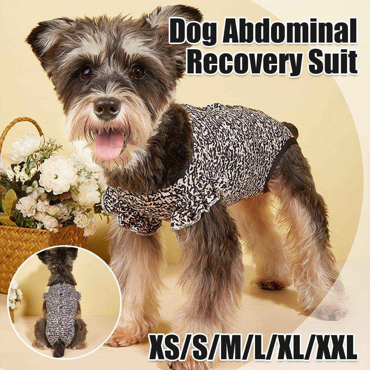 Dog Recovery Suit Post-Surgery Sterilization Clothing for Wound Protection