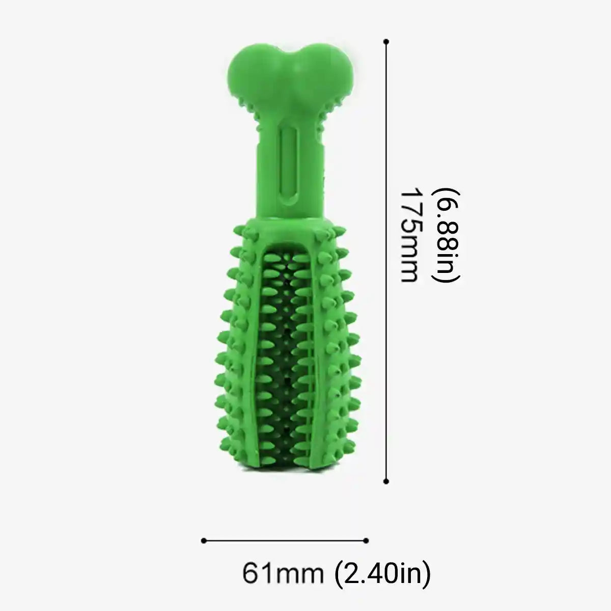 Durable Dog Chew Toy Dental Teething Treat Dispenser For Anxiety Relief