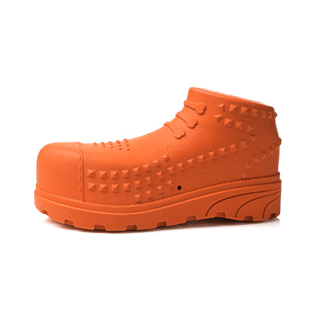 Dog Chew Toy Durable Squeaky Rubber Shoe for Dental Cleaning