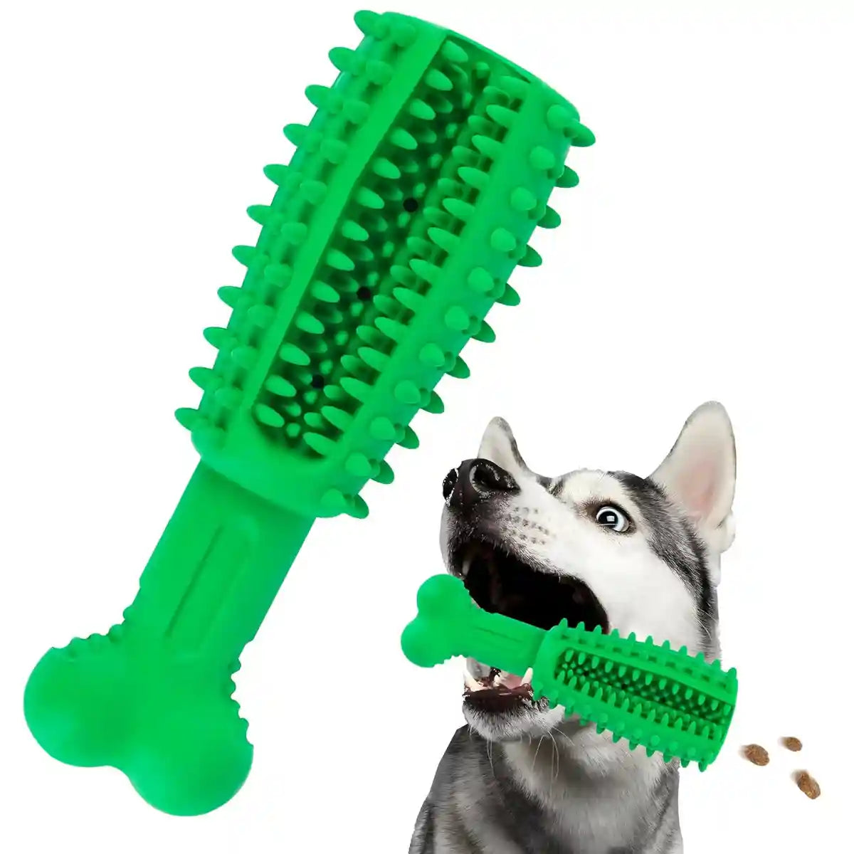 Durable Dog Chew Toy Dental Teething Treat Dispenser For Anxiety Relief