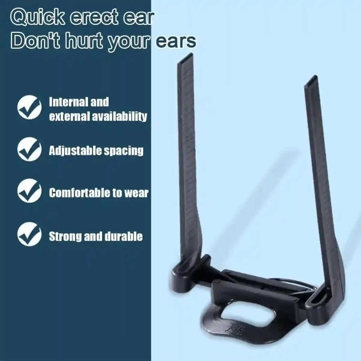 Dog Ear Support Stand Upright Ear Training Kit With Tape