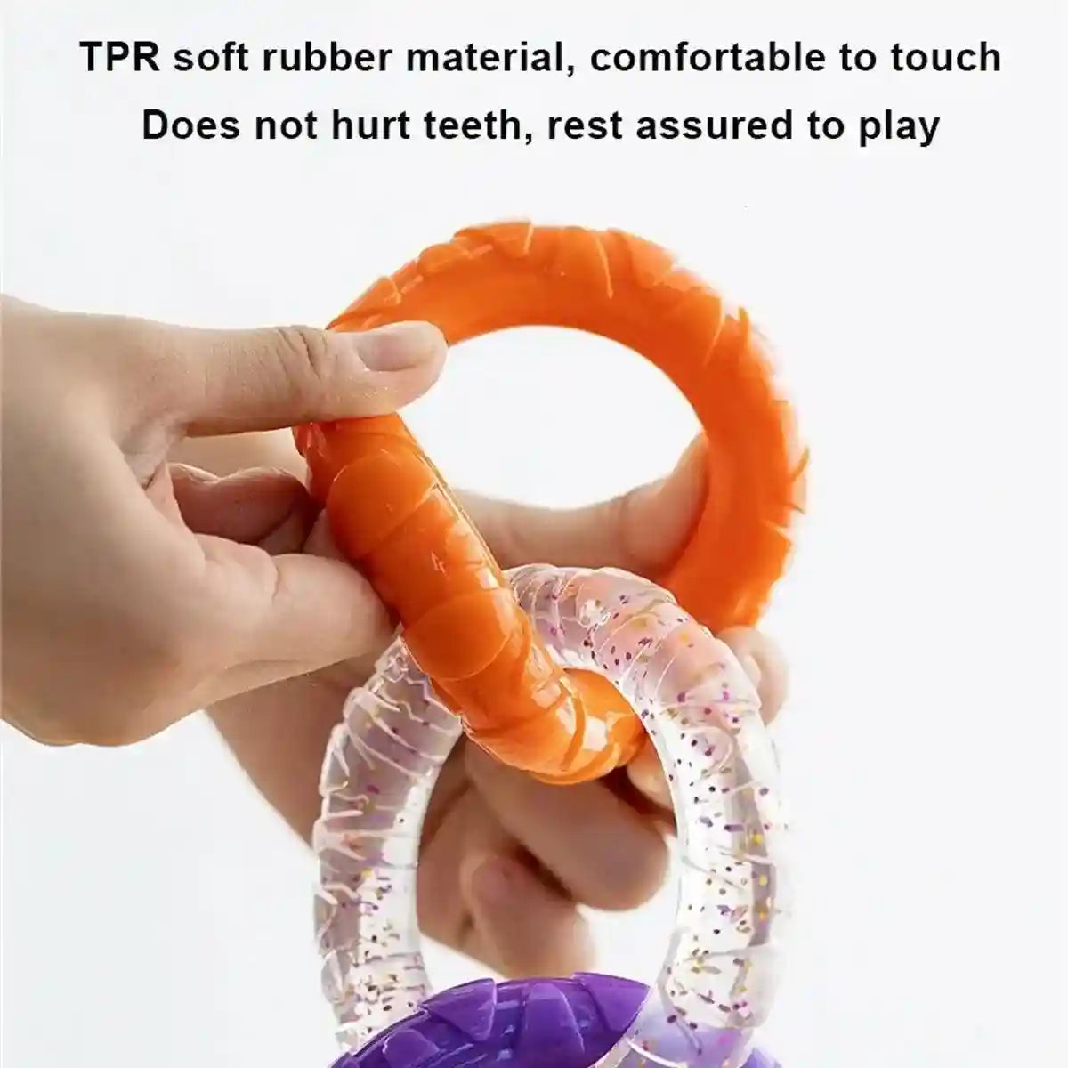 Durable TPR Interactive Dog Chew Toy Fun & Safe for Dogs