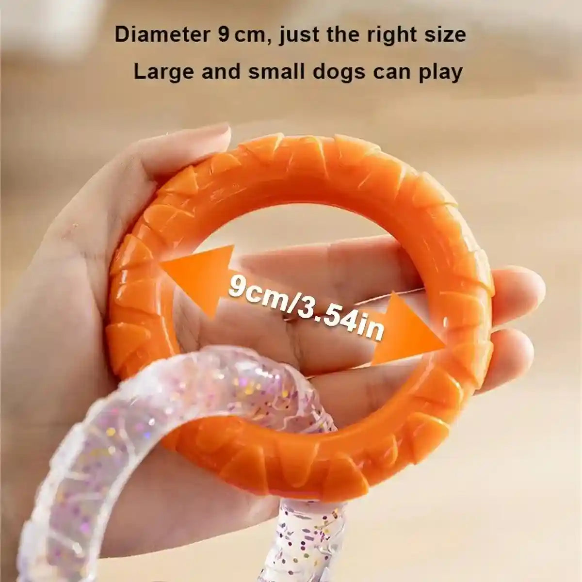 Durable TPR Interactive Dog Chew Toy Fun & Safe for Dogs