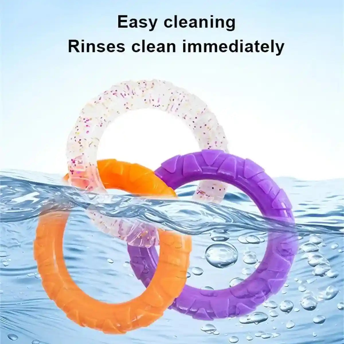 Durable TPR Interactive Dog Chew Toy Fun & Safe for Dogs