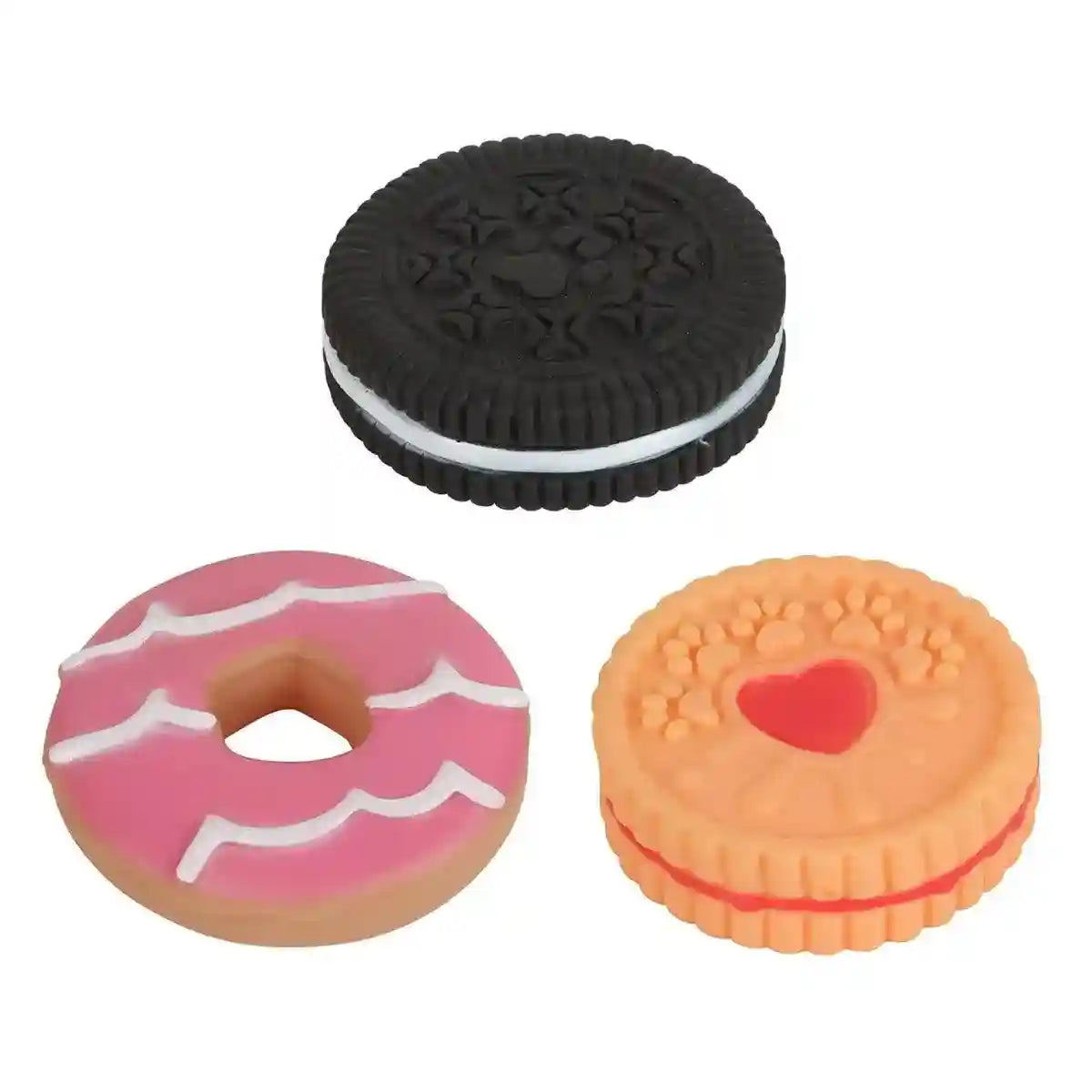 Durable Puppy Teething Toys Squeaky Chew Toys for Small & Medium Dogs