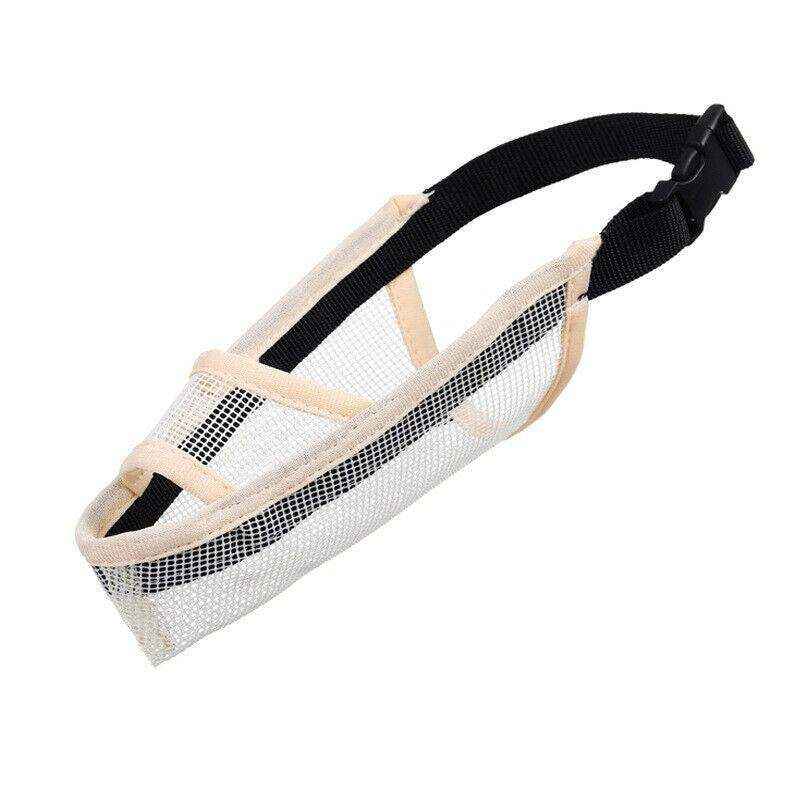 Nylon Dog Muzzle Adjustable Comfortable & Breathable Protection for Dogs