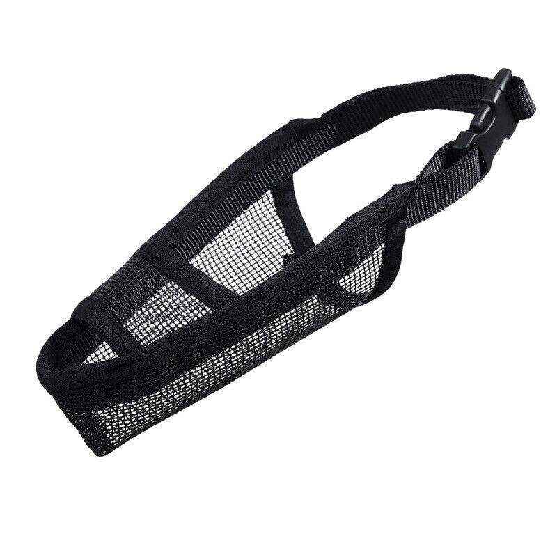 Nylon Dog Muzzle Adjustable Comfortable & Breathable Protection for Dogs