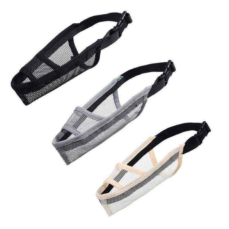 Nylon Dog Muzzle Adjustable Comfortable & Breathable Protection for Dogs