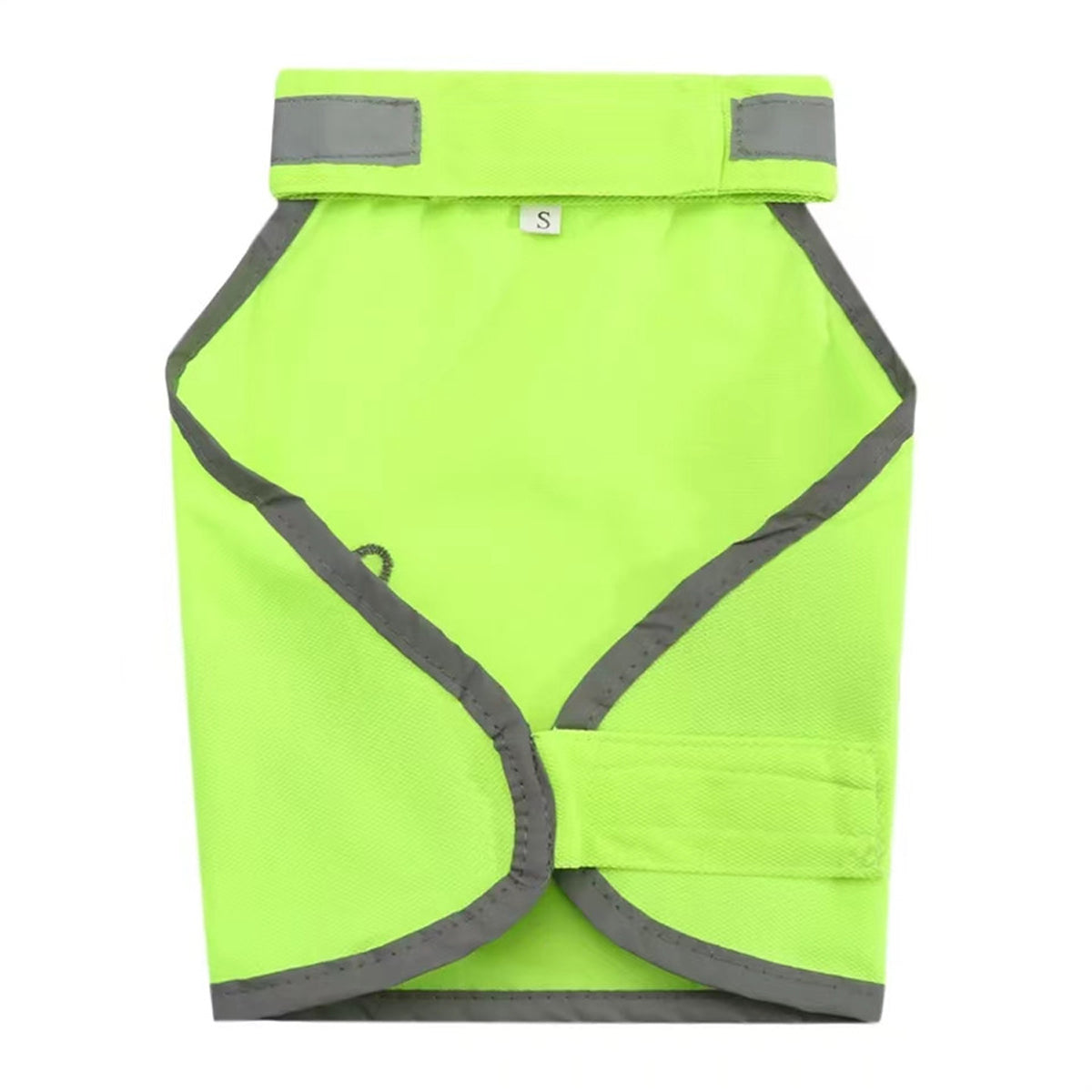 High-Visibility Dog Safety Vest Reflective Fluorescent Green