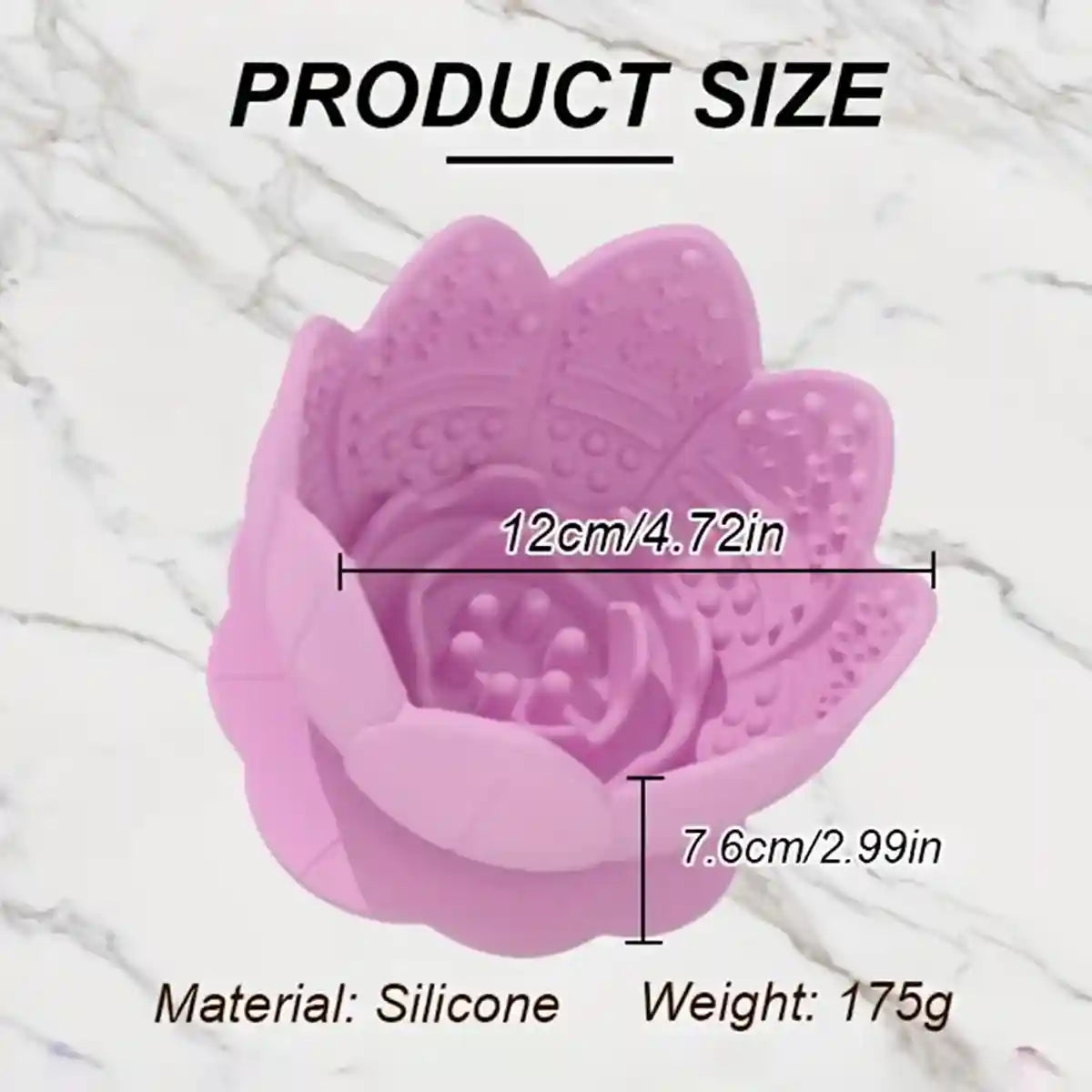 Lotus Silicone Dog Slow Feeder Bowl – Non-Slip Healthy Eating Mat