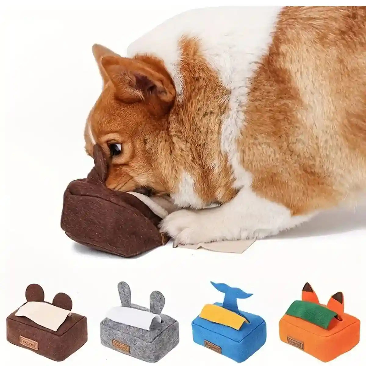 Reward-Based Snuffle Toys for Dogs Slow Feeding Nose Work Mat