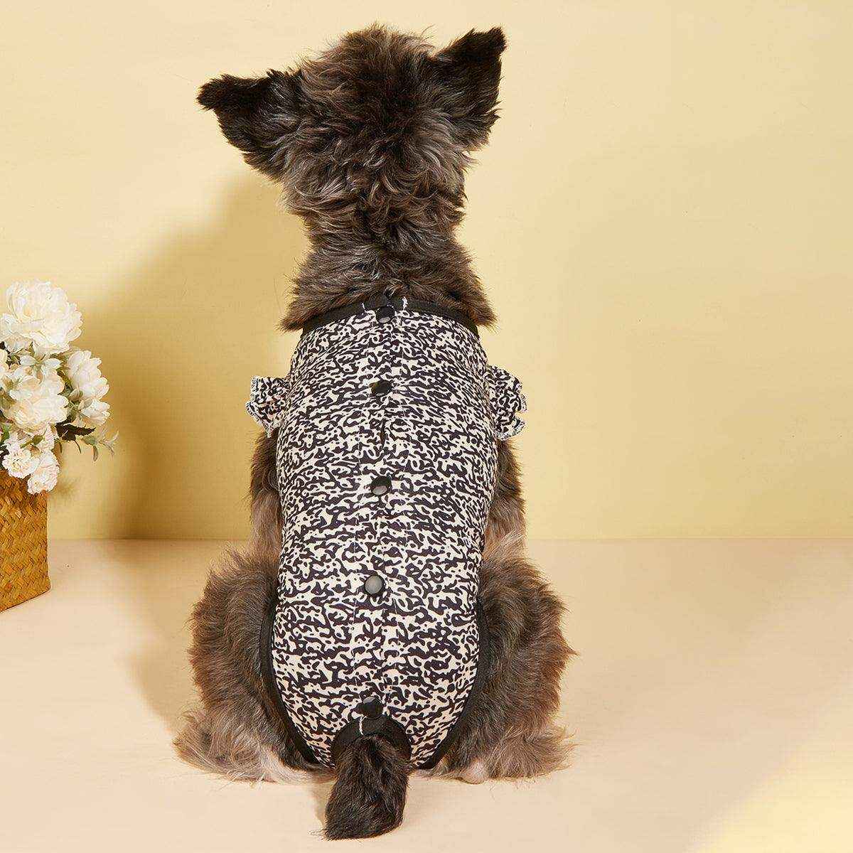 Dog Recovery Suit Post-Surgery Sterilization Clothing for Wound Protection