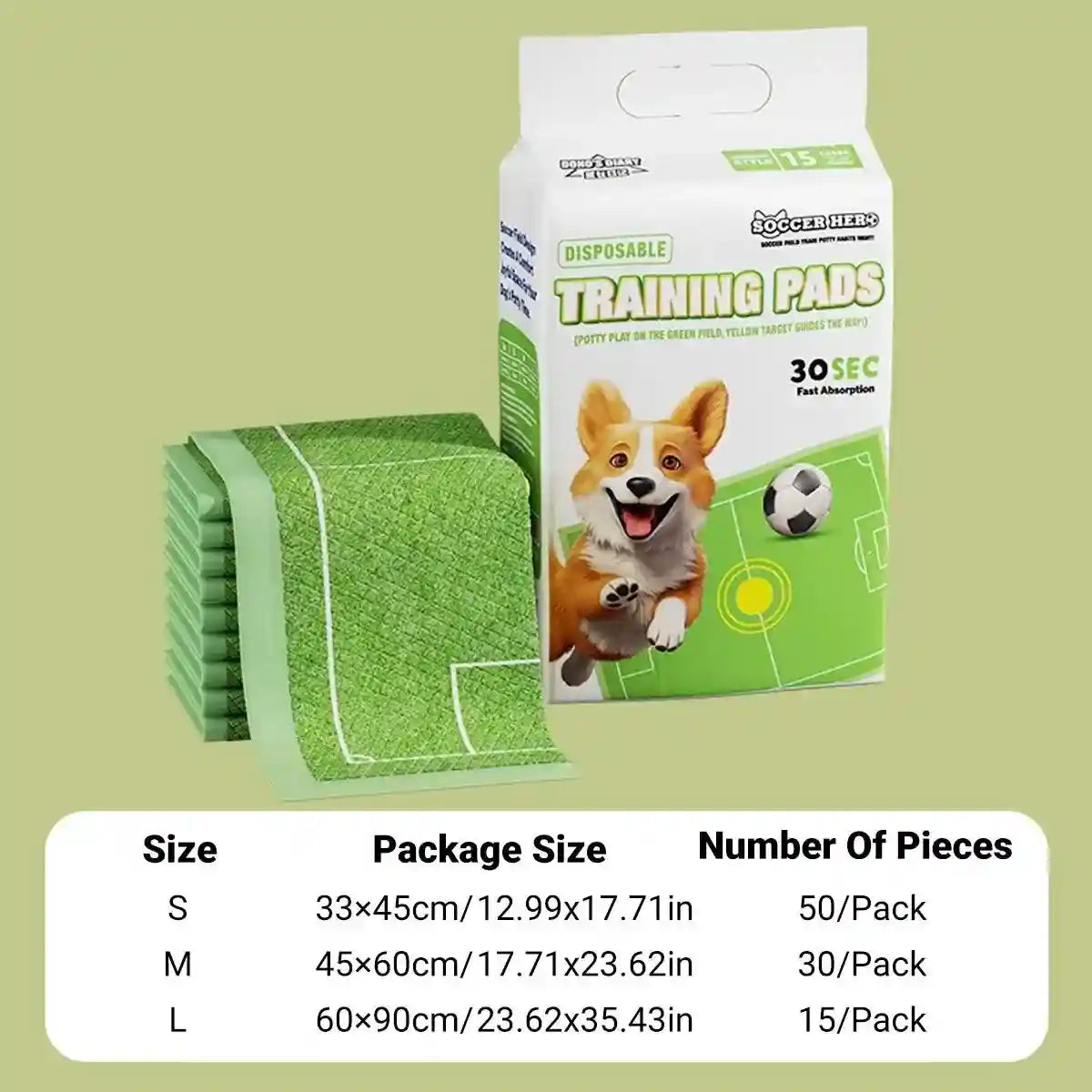 Dog Training Urinary Pads Fast Absorption & Leak-Proof