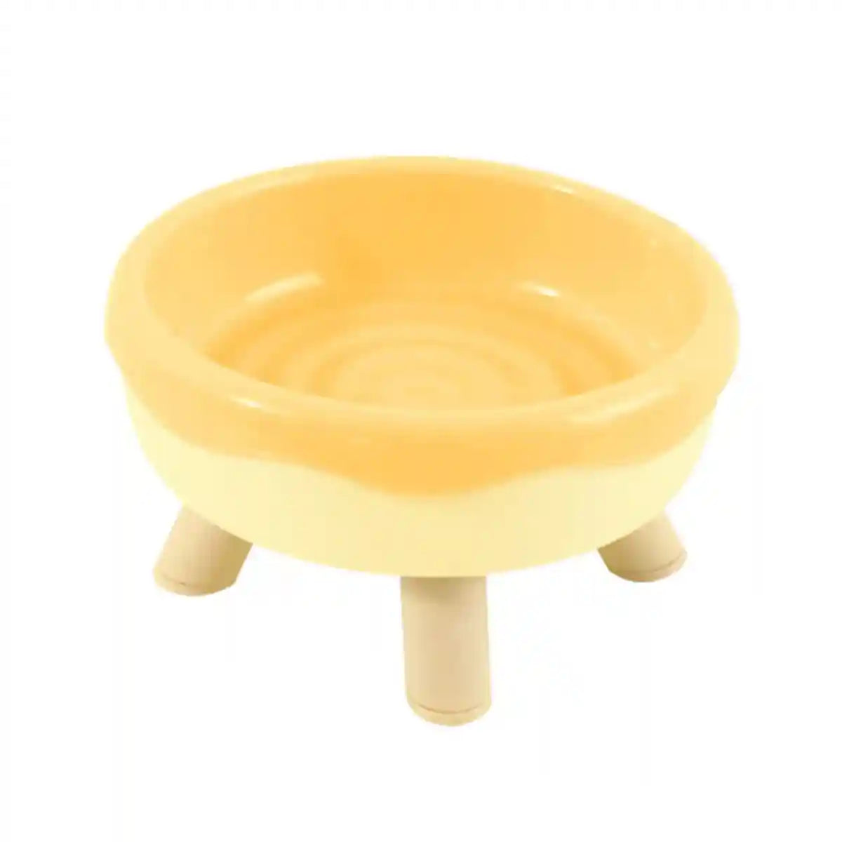 Cat Bowl Donut Cat Food Basin Anti-knock Drinking Bowl