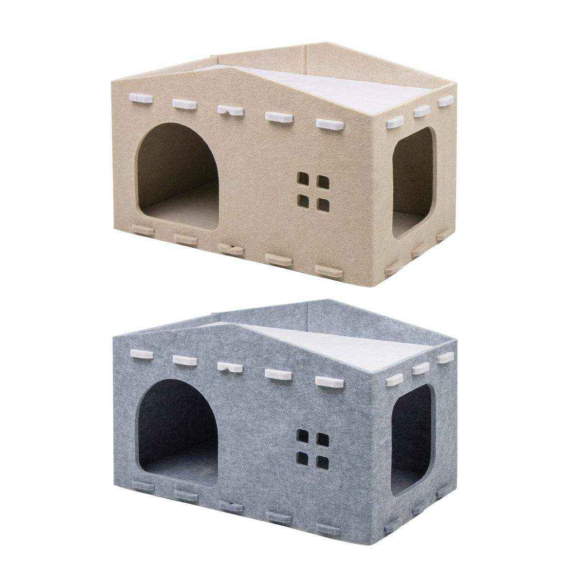 Multi-Level Cat Bed Retreat Enhance Your Cat’s Comfort