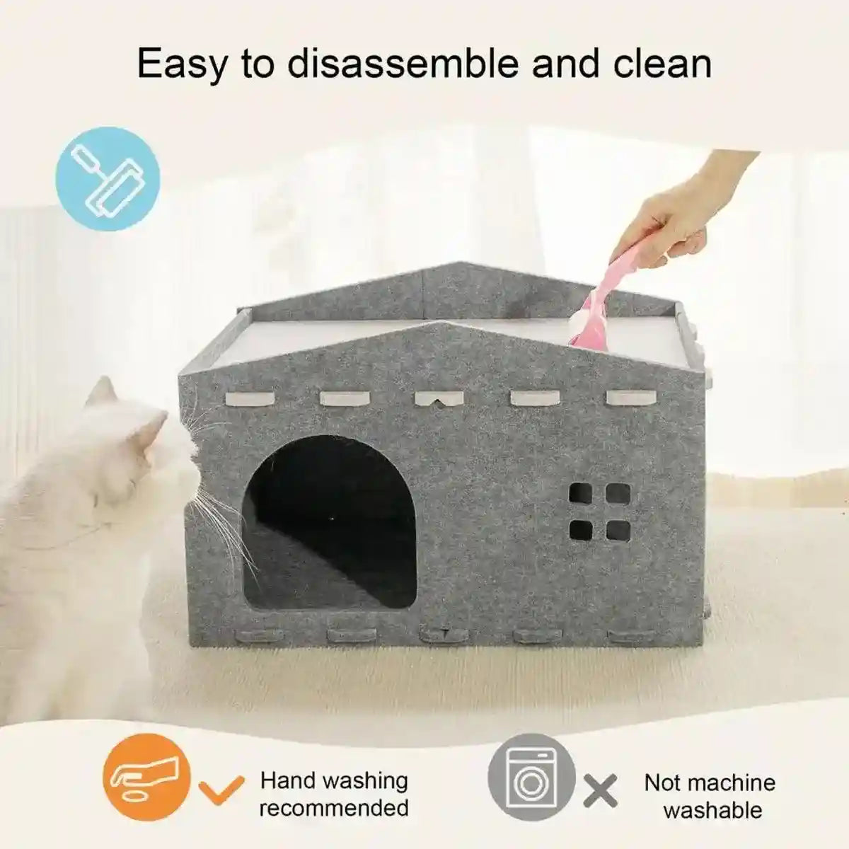 Multi-Level Cat Bed Retreat Enhance Your Cat’s Comfort