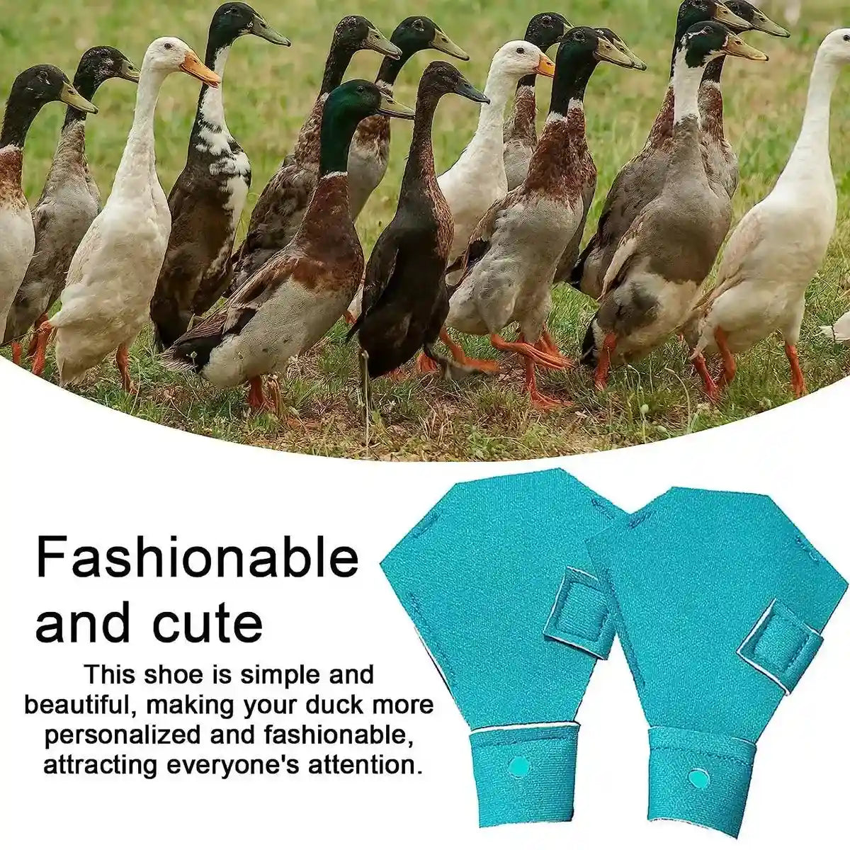 Adjustable Duck Shoes for Outdoor Foot Protection and Comfort