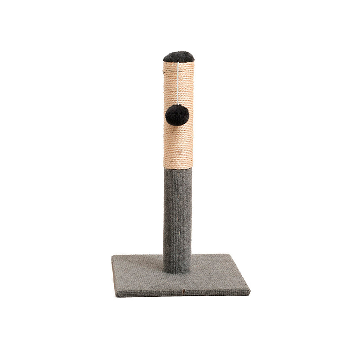 Adjustable Sisal Cat Scratching Post With Toy Ball