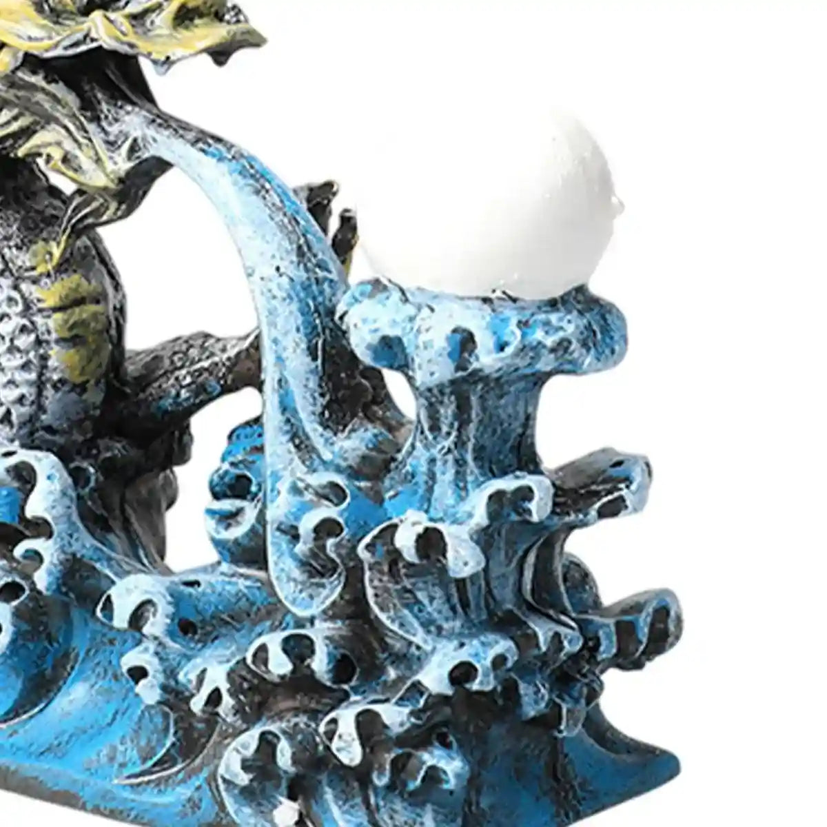 Mythical Oriental Dragon Aquarium Ornament for Tank Décor and Fish Shelter