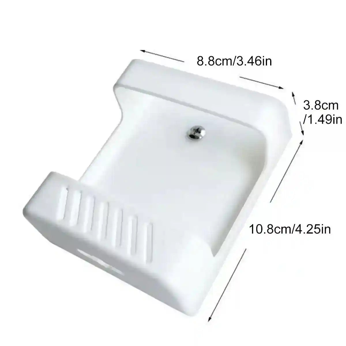 Wall-Mounted Poultry Feeder for Chickens & Small Animals Clean Feeding Solution