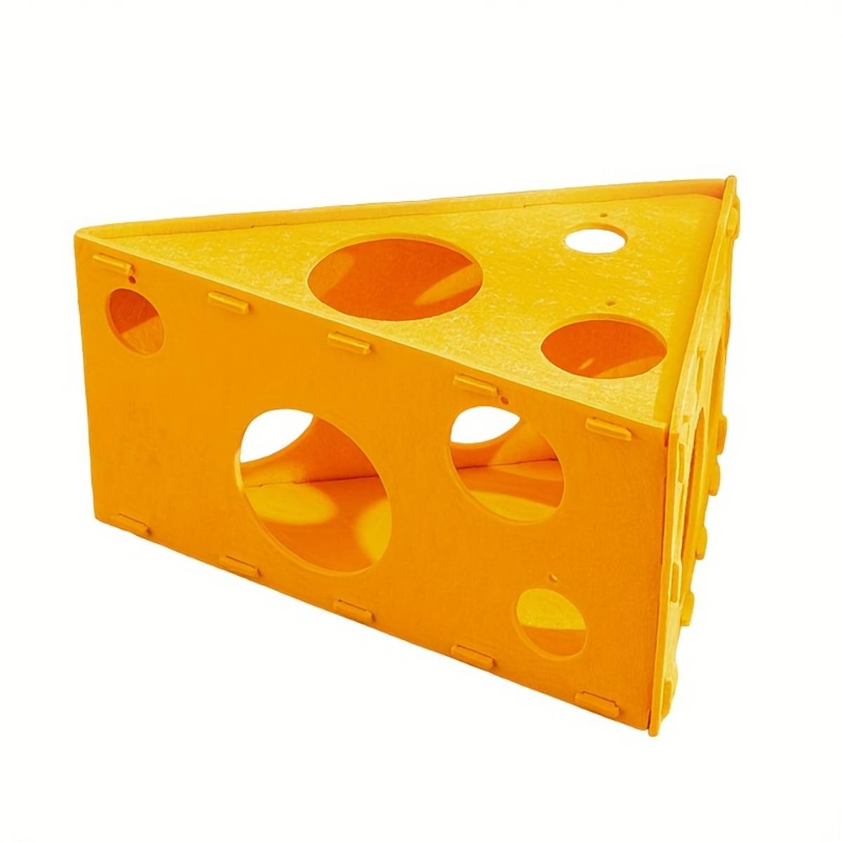 Felt Cheese Wedge Cat Bed
