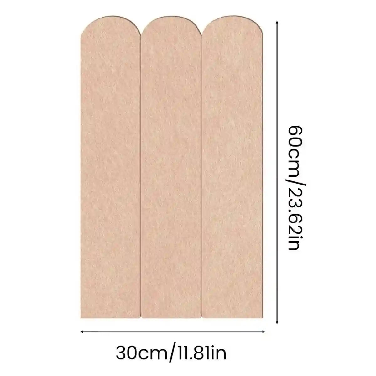 Felt Cat Scratching Board Wall-Mounted Scratch Pad (5PCS)