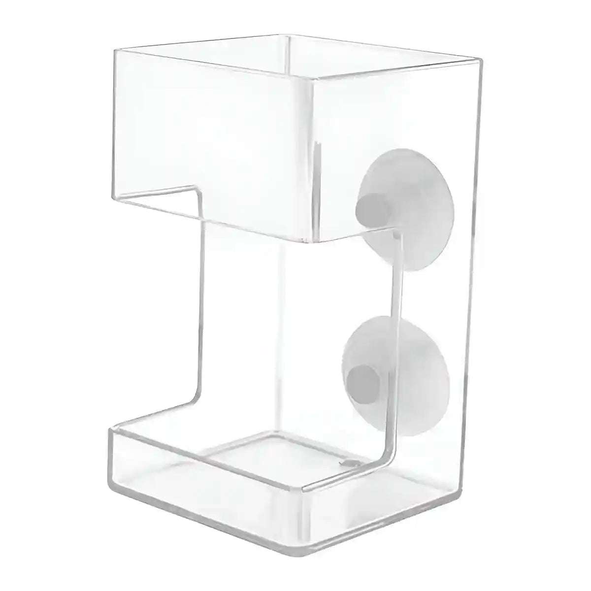 Fish Tank Feeder Box with Suction Cups