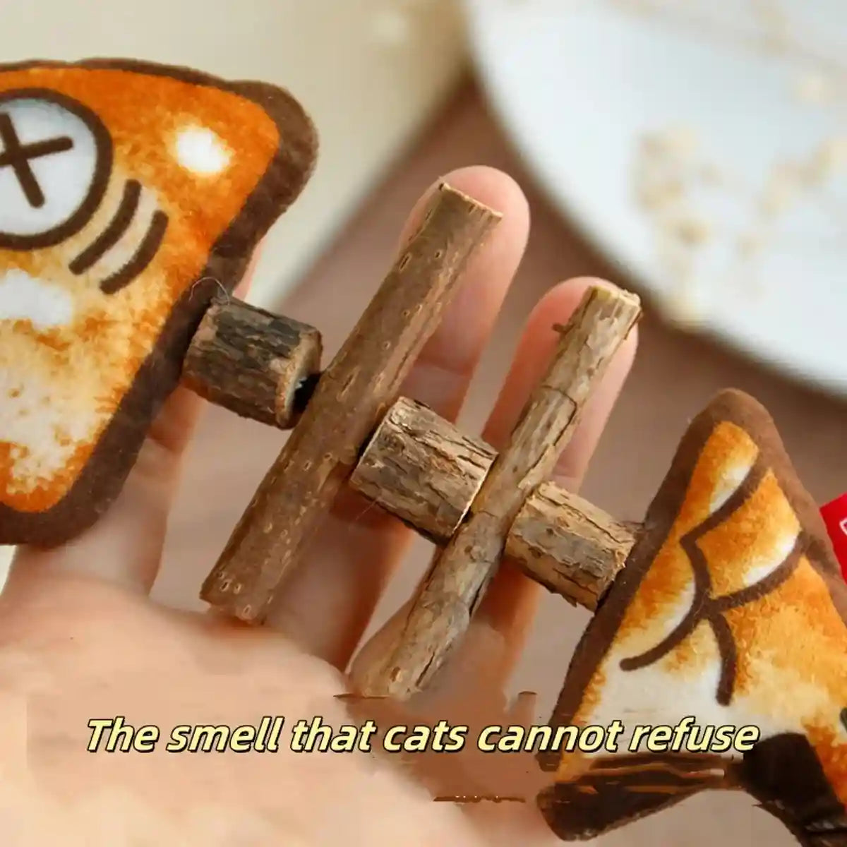 Cat Teething Toy Silvervine Chew Stick Dental Play