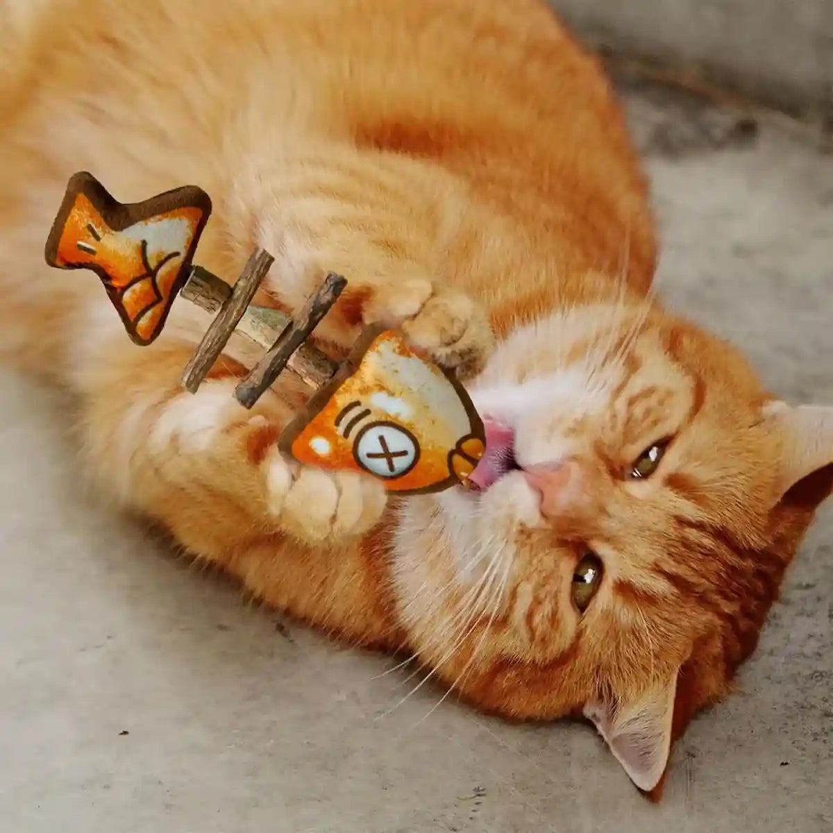 Cat Teething Toy Silvervine Chew Stick Dental Play