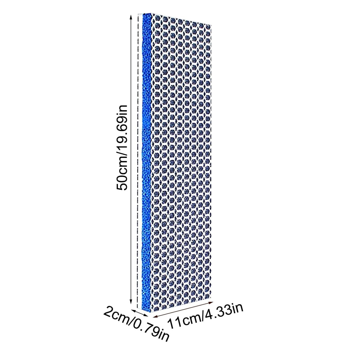 8D Fish Tank Filter Cotton Pad (2PCS) High Density Aquarium Media