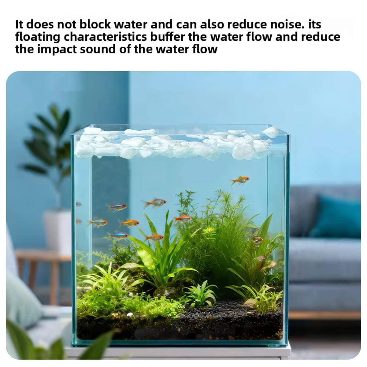 Suspension Filter Media 1L - Aquarium Bacteria Cultivation Pellets