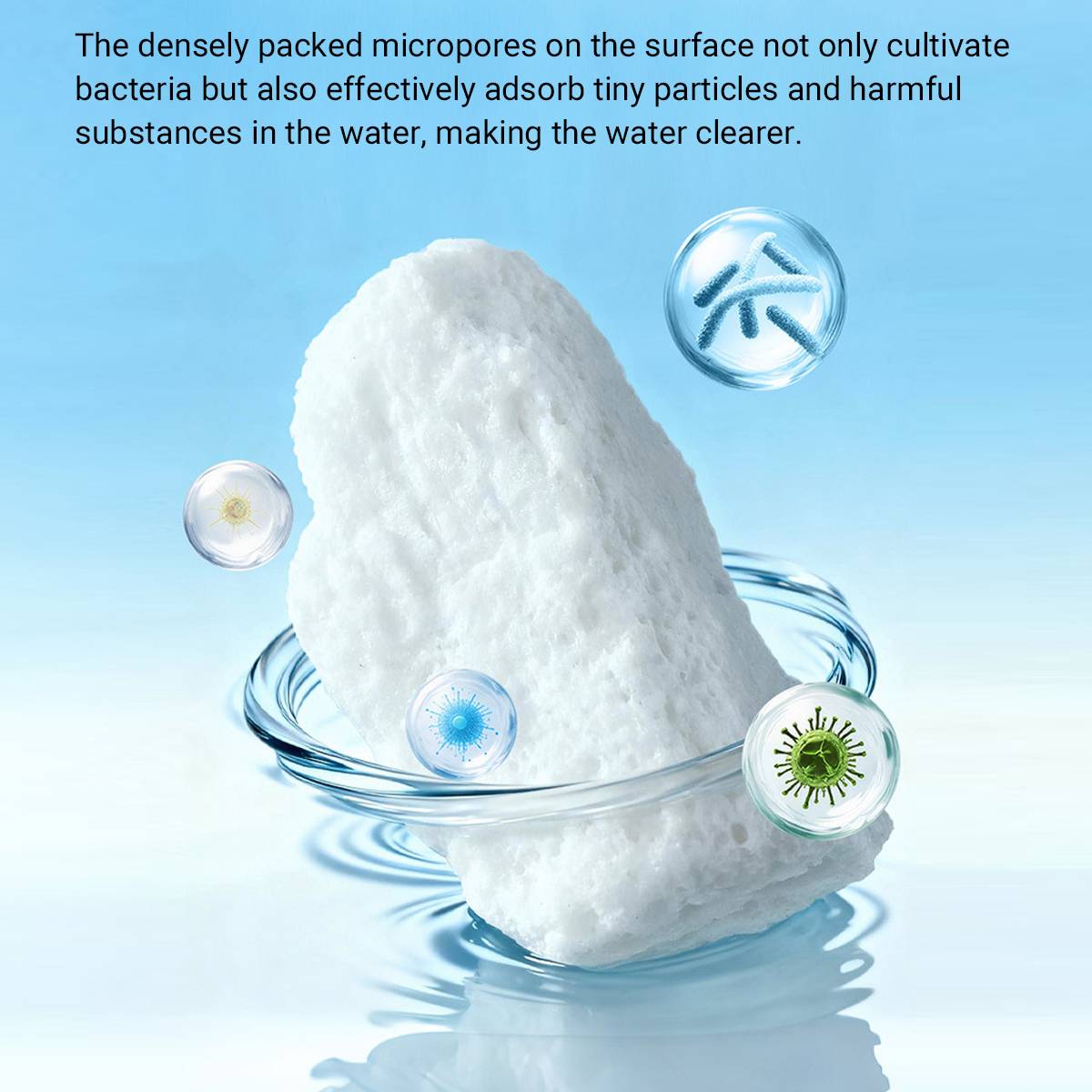 Suspension Filter Media 1L - Aquarium Bacteria Cultivation Pellets