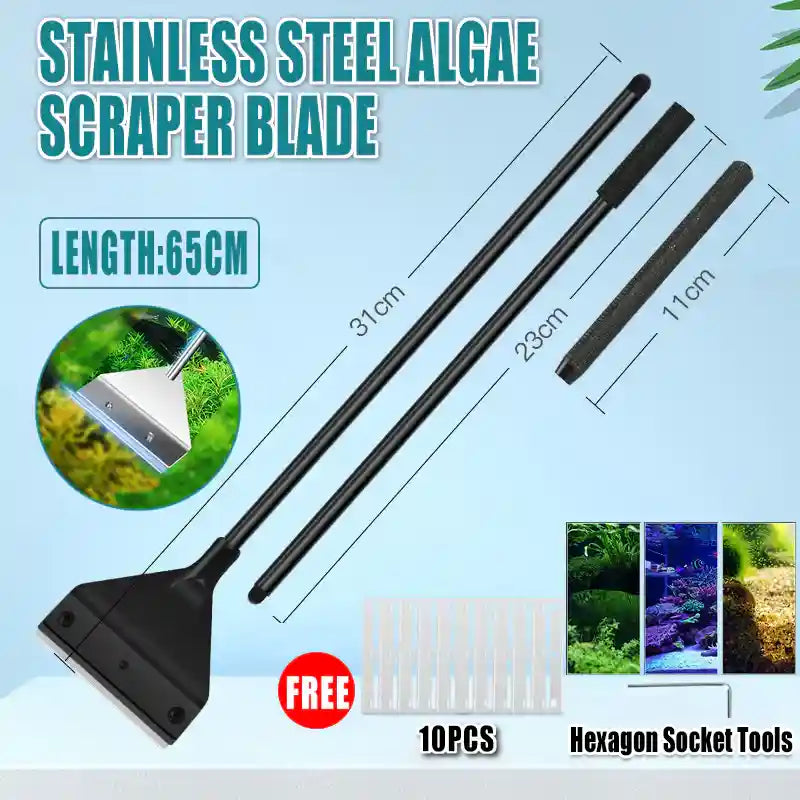 Stainless Steel Algae Scraper