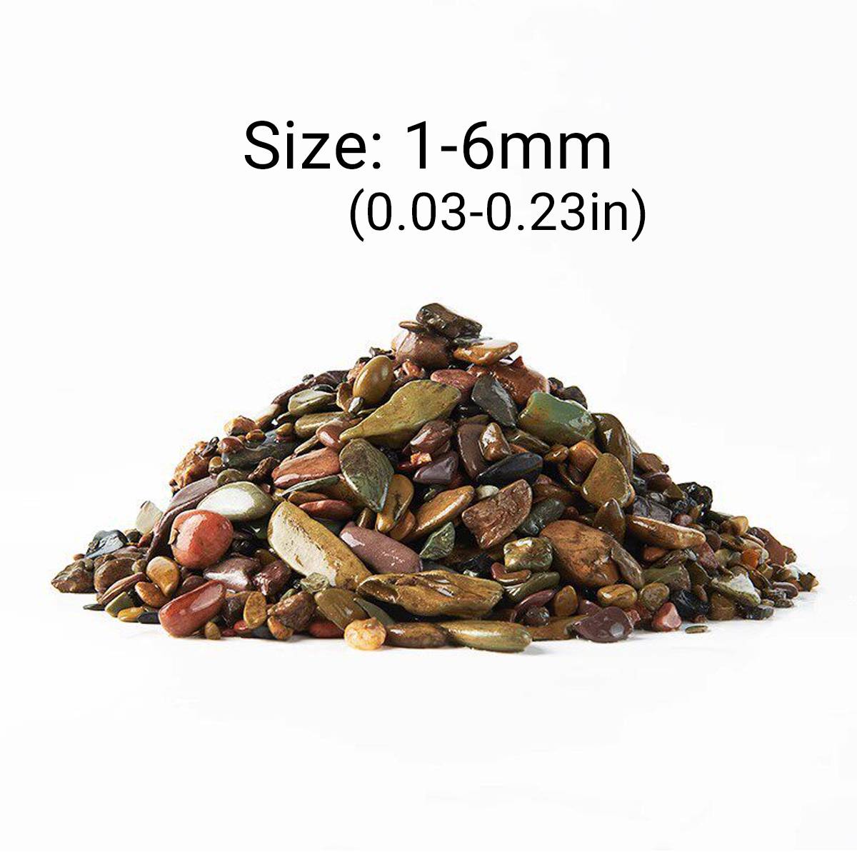 Volcanic Aquarium Sand 6MM - Yee Stream Stone Bottom Substrate
