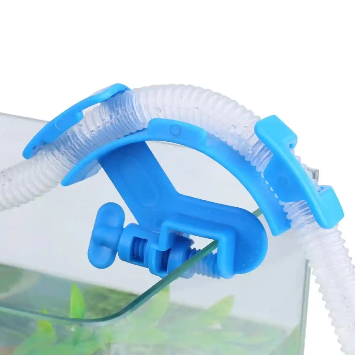 Aquarium Water Pipe Fixing Clip Hose Holder Clamp For Tank Cleaning